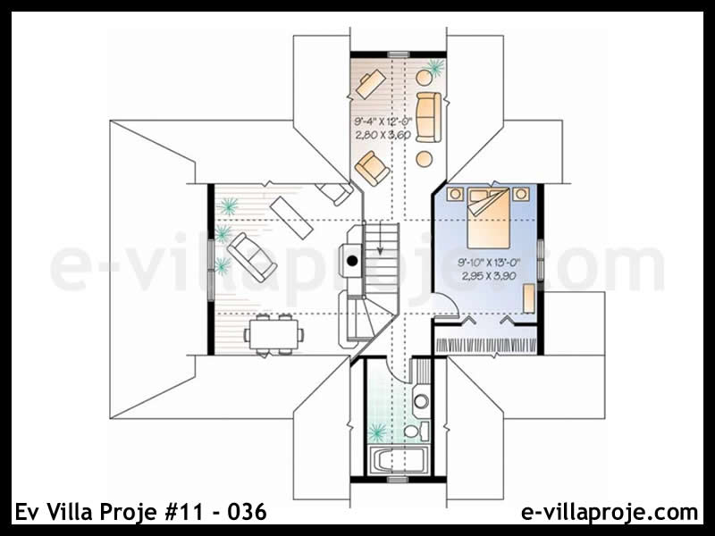 Model 11-036 — 134 m², 2 Kat thumbnail 3