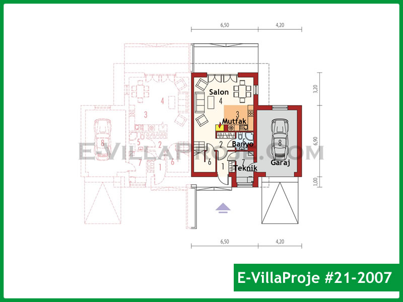 Model 21-2007 — 134 m², 2 Kat thumbnail 2