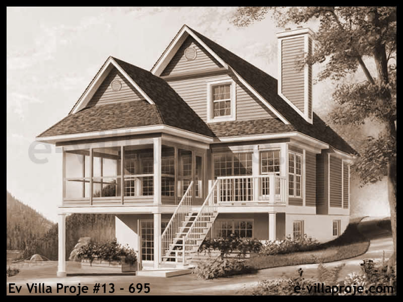 Model 13-695 — 134 m², 2 storeys thumbnail 4