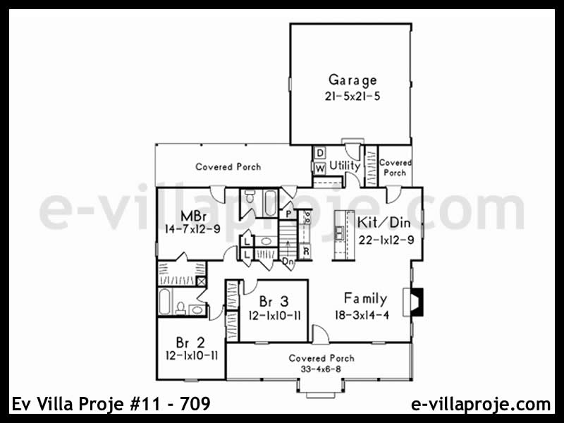 Model 11-709 — 136 m², 1 storey thumbnail 2