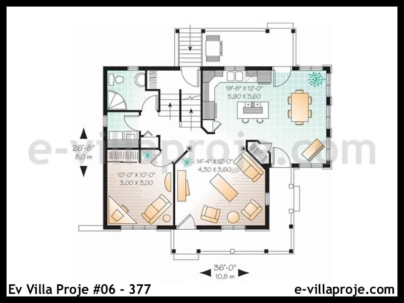 Model 06-377 — 137 m², 2 storeys thumbnail 2