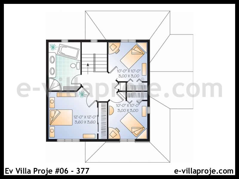 Model 06-377 — 137 m², 2 storeys thumbnail 3