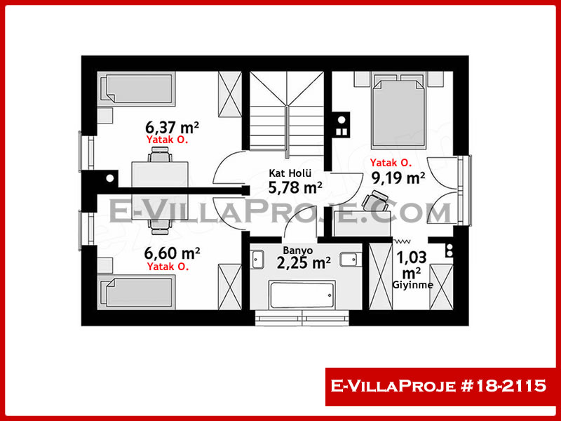 Modell 18-2115 — 137 m², 2 Geschosse thumbnail 3