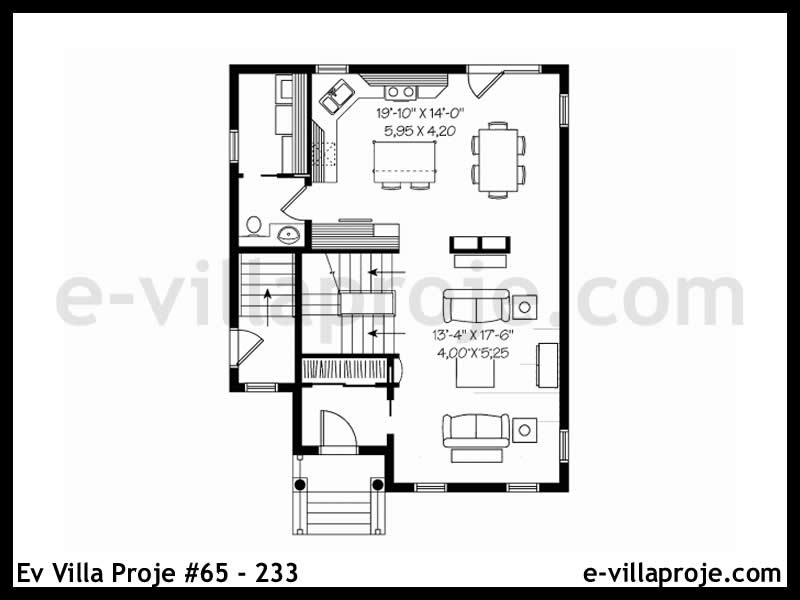 Model 65-233 — 138 m², 2 storeys thumbnail 2