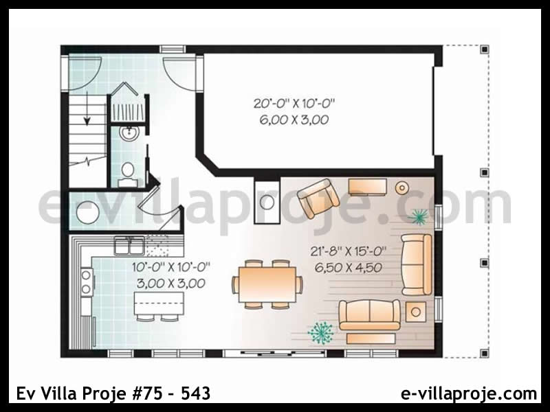 Model 75-543 — 139 m², 2 Kat thumbnail 2