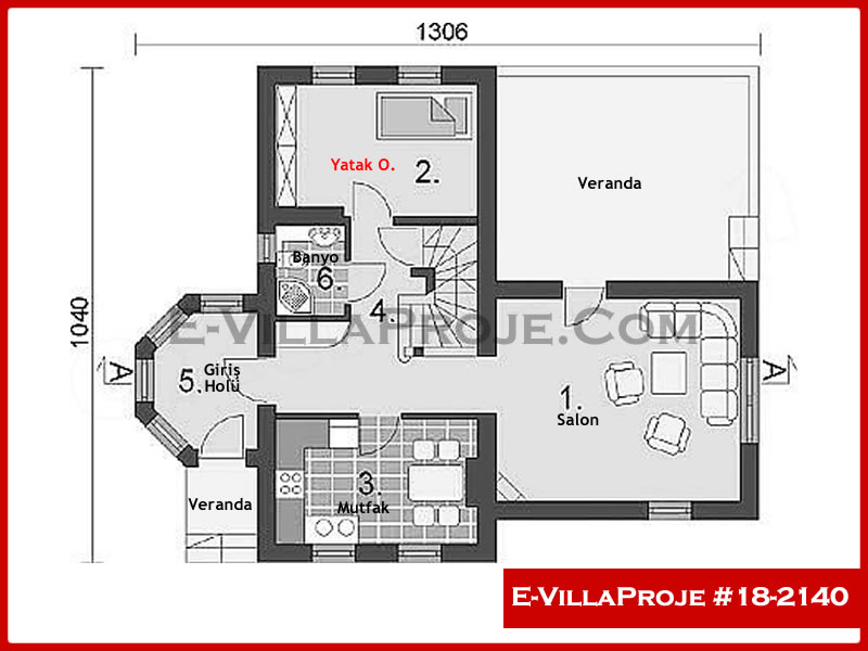 Model 18-2140 — 141 m², 2 storeys thumbnail 2