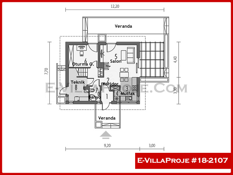 Model 18-2107 — 142 m², 2 Kat thumbnail 2