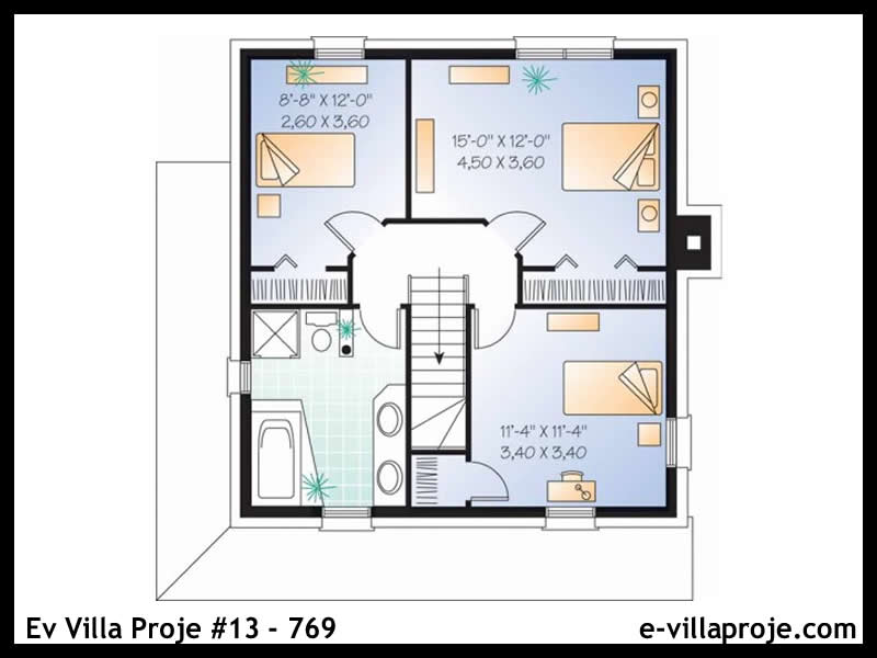 Model 13-769 — 142 m², 2 Kat thumbnail 3