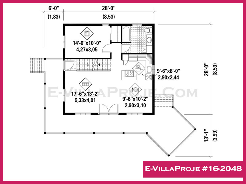 Model 16-2048 — 142 m², 2 Kat thumbnail 2