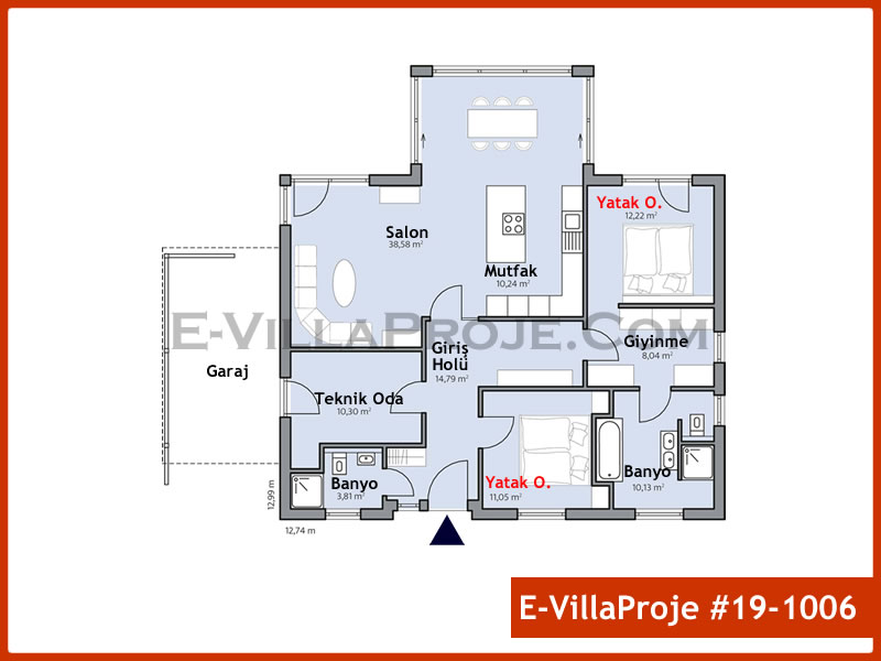 Model 19-1006 — 142 m², 1 Kat thumbnail 2