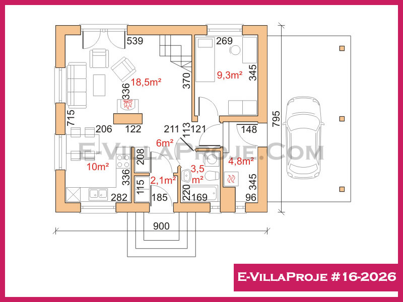 Model 16-2026 — 143 m², 2 Kat thumbnail 2