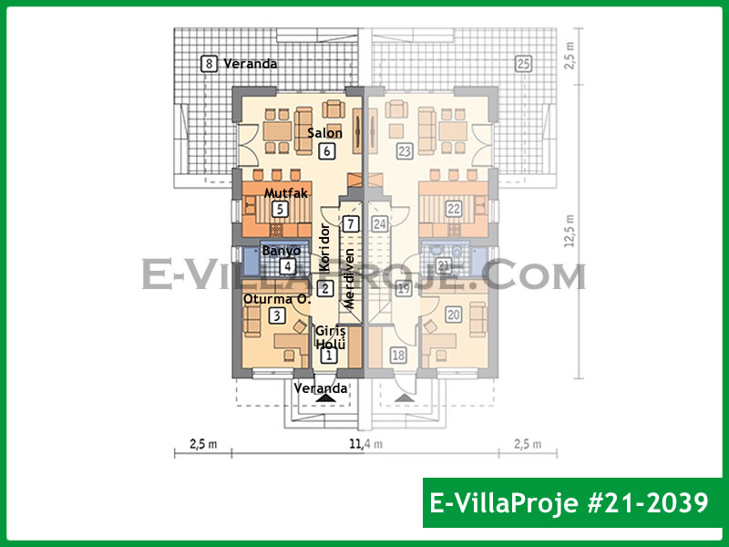 Model 21-2039 — 143 m², 2 Kat thumbnail 2