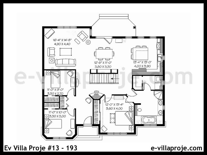 Model 13-193 — 143 m², 1 Kat thumbnail 2