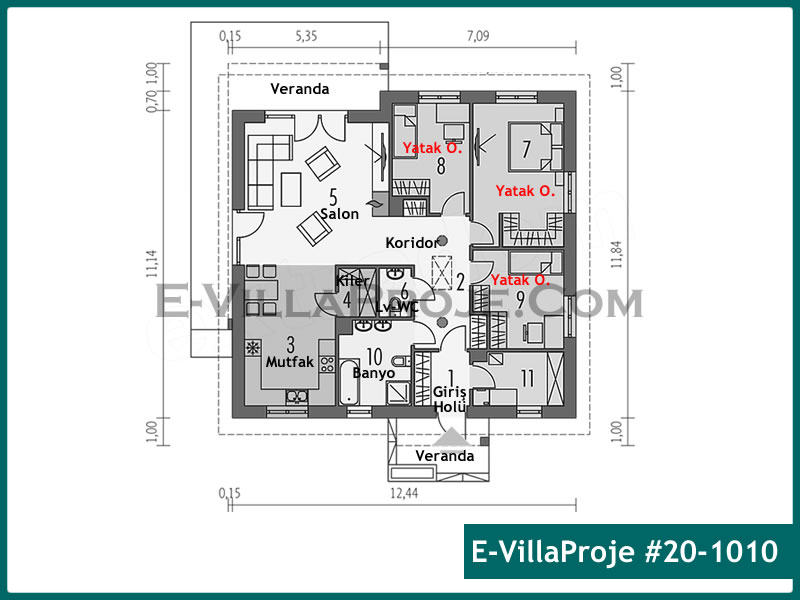 Model 20-1010 — 143 m², 1 storey thumbnail 2