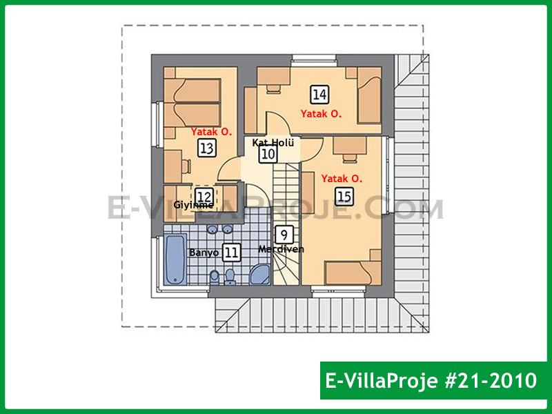 Modell 21-2010 — 144 m², 2 Geschosse thumbnail 3