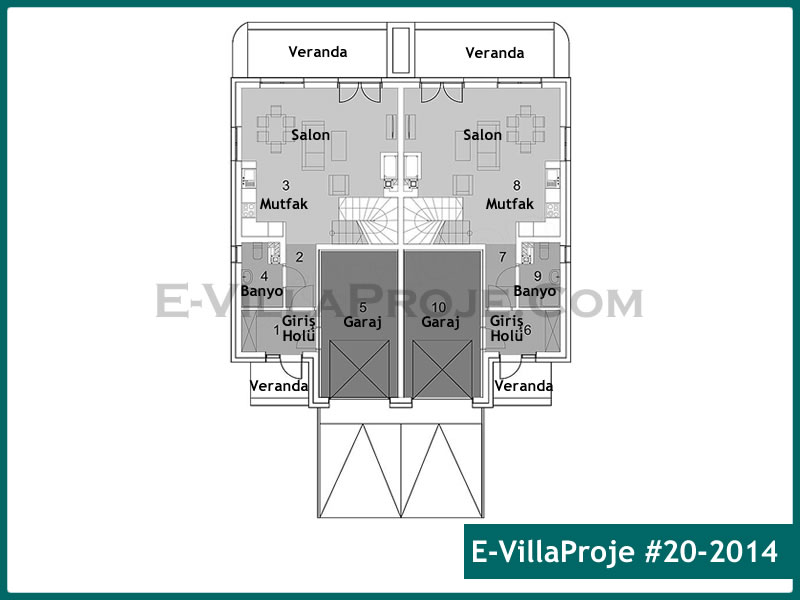 Model 20-2014 — 145 m², 2 storeys thumbnail 2