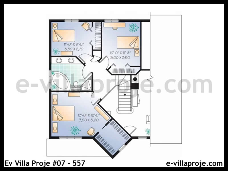 Model 07-557 — 145 m², 2 Kat thumbnail 3