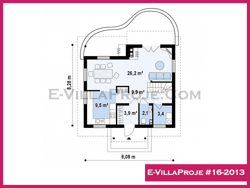 Modell 16-2013 — 146 m², 2 Geschosse thumbnail 2