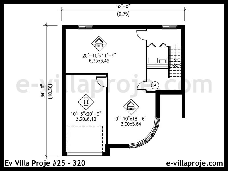 Model 25-320 — 146 m², 2 storeys thumbnail 3