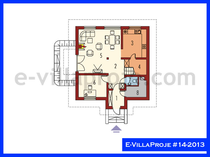 Model 14-2013 — 146 m², 2 storeys thumbnail 2