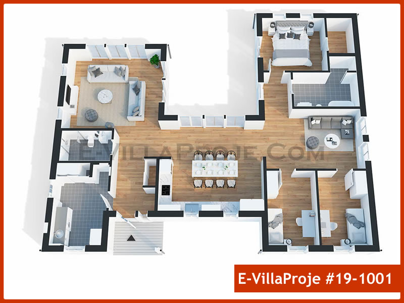 Model 19-1001 — 147 m², 1 storey thumbnail 3