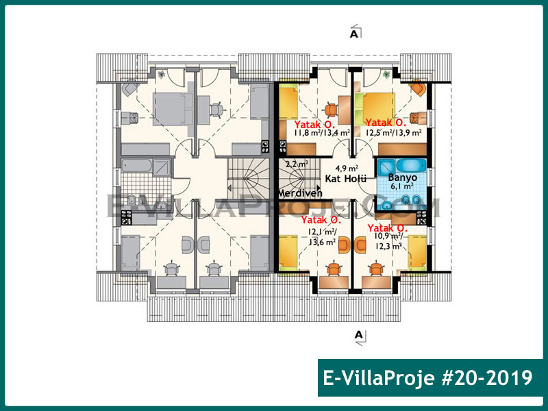 Model 20-2019 — 148 m², 2 Kat thumbnail 3