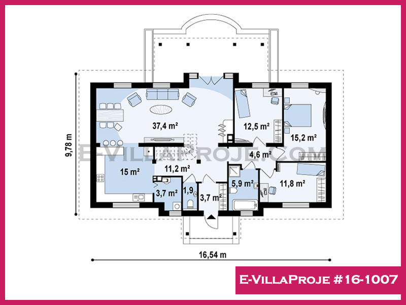 Model 16-1007 — 148 m², 1 Kat thumbnail 2