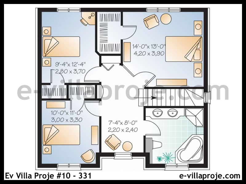 Model 10-331 — 149 m², 2 Kat thumbnail 3