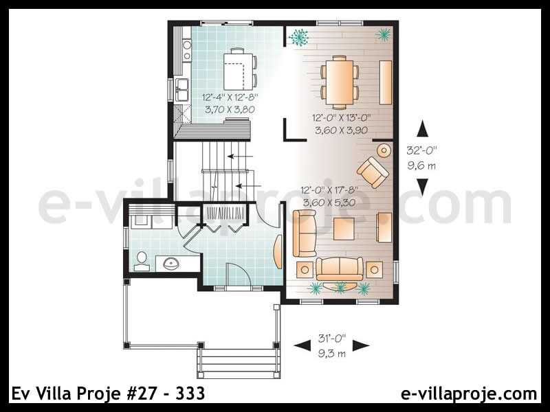 Model 27-333 — 150 m², 2 storeys thumbnail 2