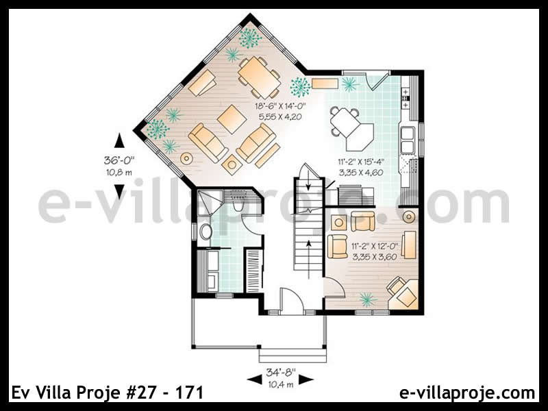 Model 27-171 — 150 m², 2 Kat thumbnail 2