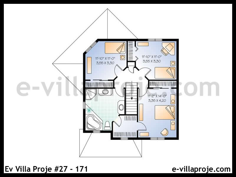 Model 27-171 — 150 m², 2 Kat thumbnail 3