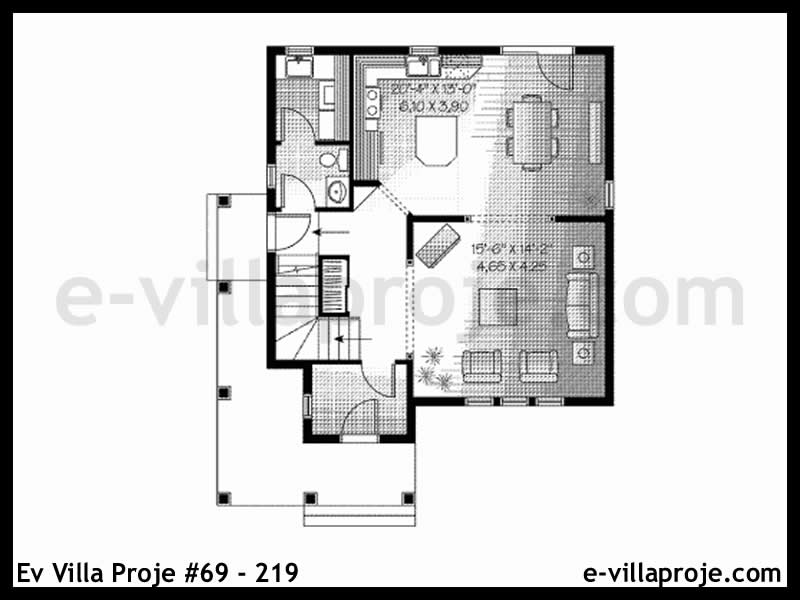 Modell 69-219 — 150 m², 2 Geschosse thumbnail 2