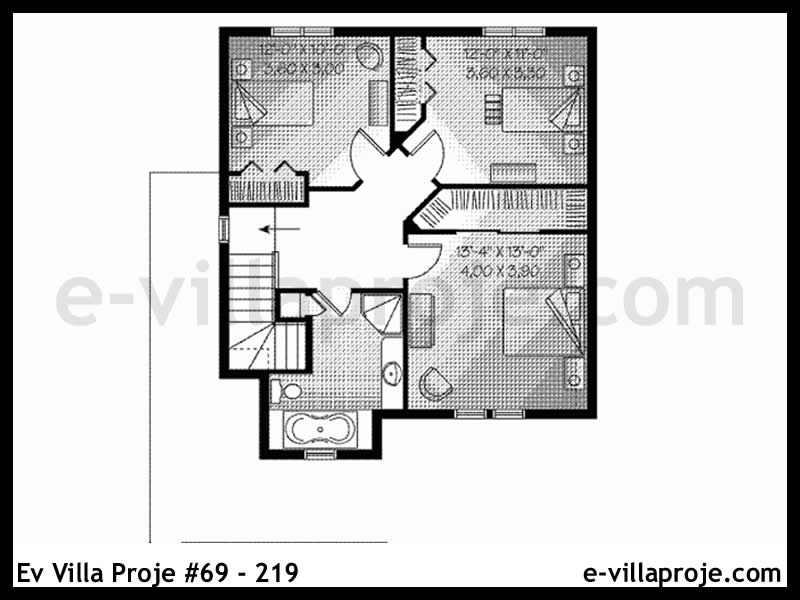 Modell 69-219 — 150 m², 2 Geschosse thumbnail 3