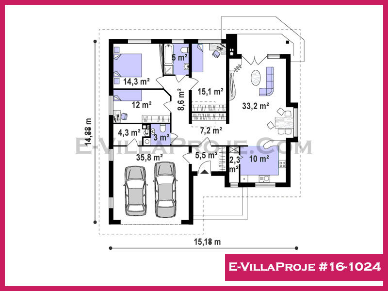 Model 16-1024 — 150 m², 1 storey thumbnail 2