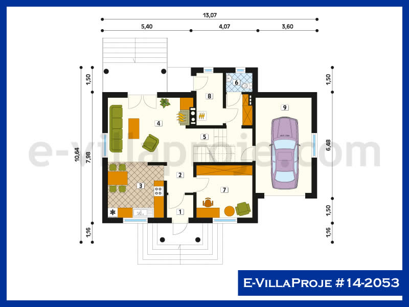 Model 14-2053 — 152 m², 2 storeys thumbnail 2