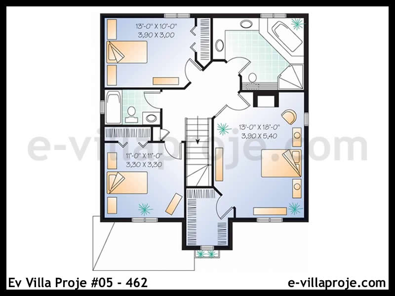 Model 05-462 — 152 m², 2 Kat thumbnail 3