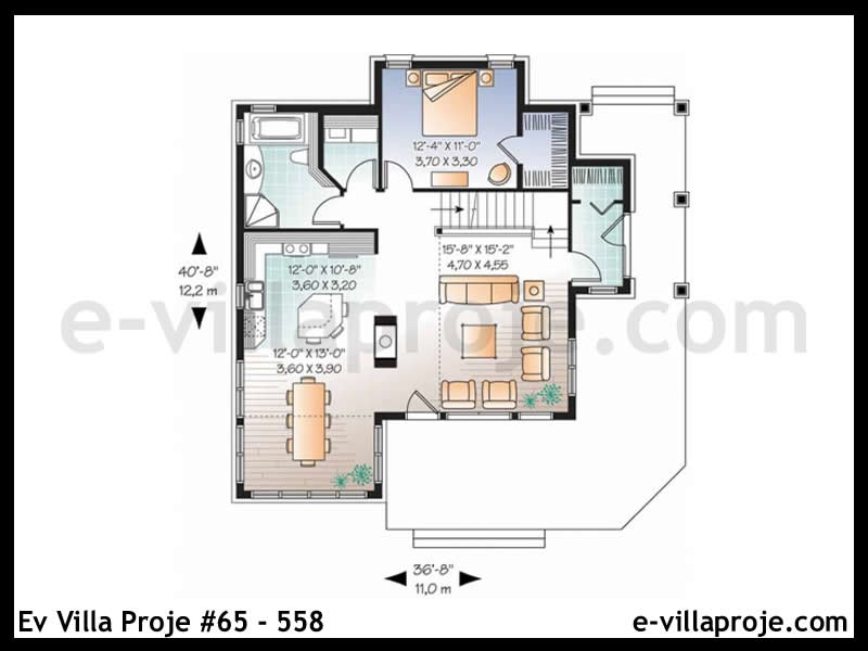 Model 65-558 — 152 m², 2 Kat thumbnail 2