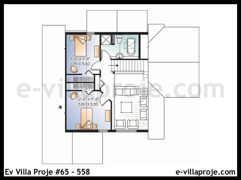 Model 65-558 — 152 m², 2 Kat thumbnail 3
