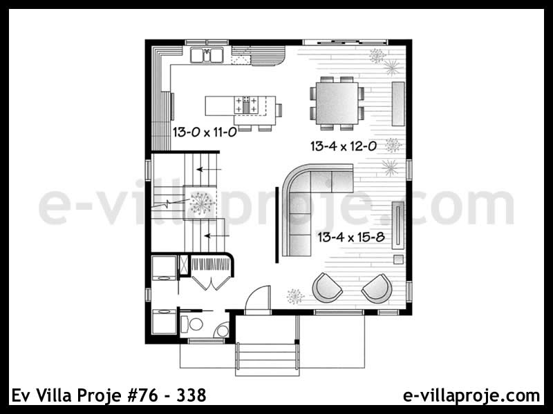 Model 76-338 — 152 m², 2 storeys thumbnail 2