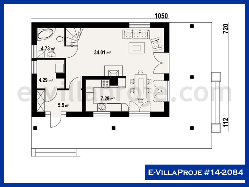 Model 14-2084 — 152 m², 2 Kat thumbnail 2