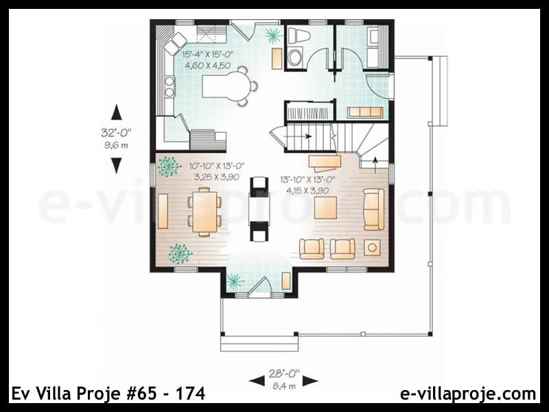Model 65-174 — 152 m², 2 Kat thumbnail 2