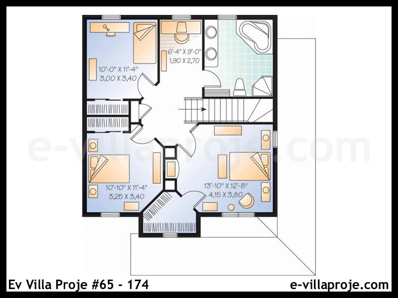 Model 65-174 — 152 m², 2 Kat thumbnail 3