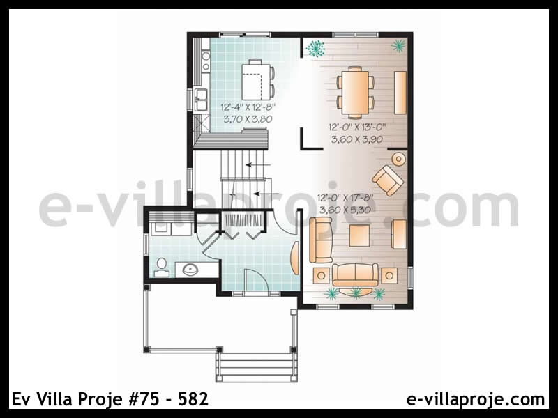 Model 75-582 — 152 m², 2 Kat thumbnail 2