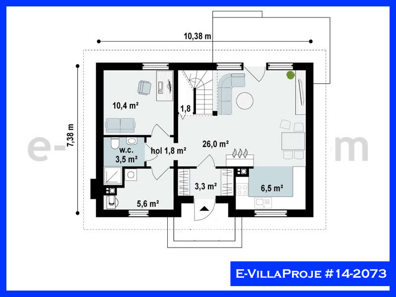 Model 14-2073 — 154 m², 2 storeys thumbnail 2