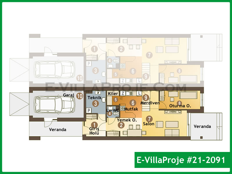 Model 21-2091 — 154 m², 2 Kat thumbnail 2