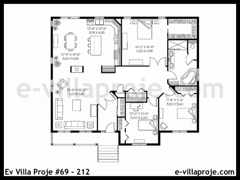 Model 69-212 — 154 m², 1 Kat thumbnail 2