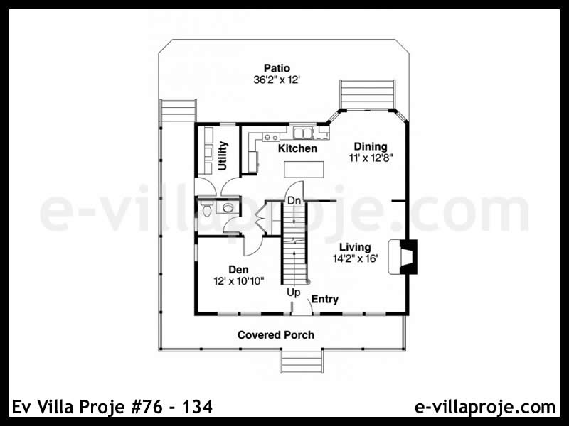 Modell 76-134 — 156 m², 2 Geschosse thumbnail 2