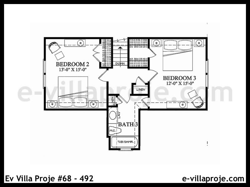 Model 68-492 — 157 m², 2 Kat thumbnail 3
