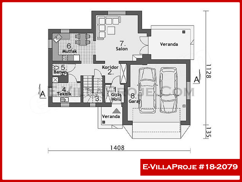 Model 18-2079 — 157 m², 2 storeys thumbnail 2