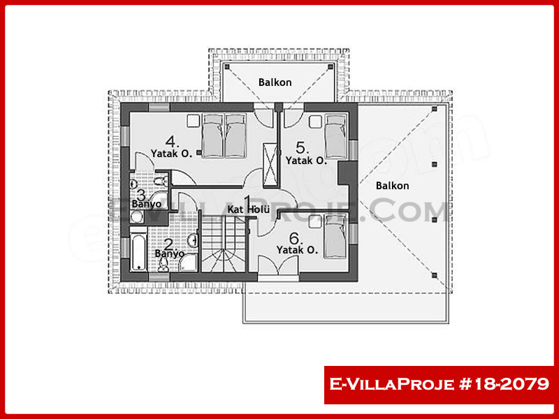 Model 18-2079 — 157 m², 2 storeys thumbnail 3